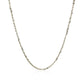 Rhodium Plated Sterling Silver Sparkle Style Chain (1.60 mm)