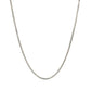 Sterling Silver Rhodium Plated Box Chain (1.30 mm)