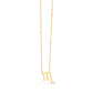 14K Yellow Gold Scorpio Necklace