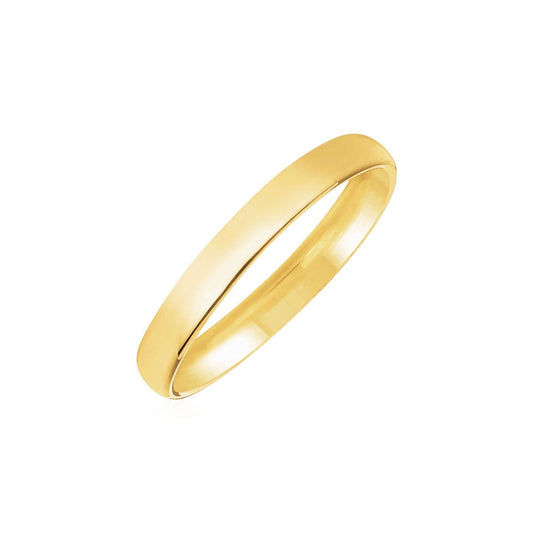 14k Yellow Gold Comfort Fit Ring 3.00 mm)