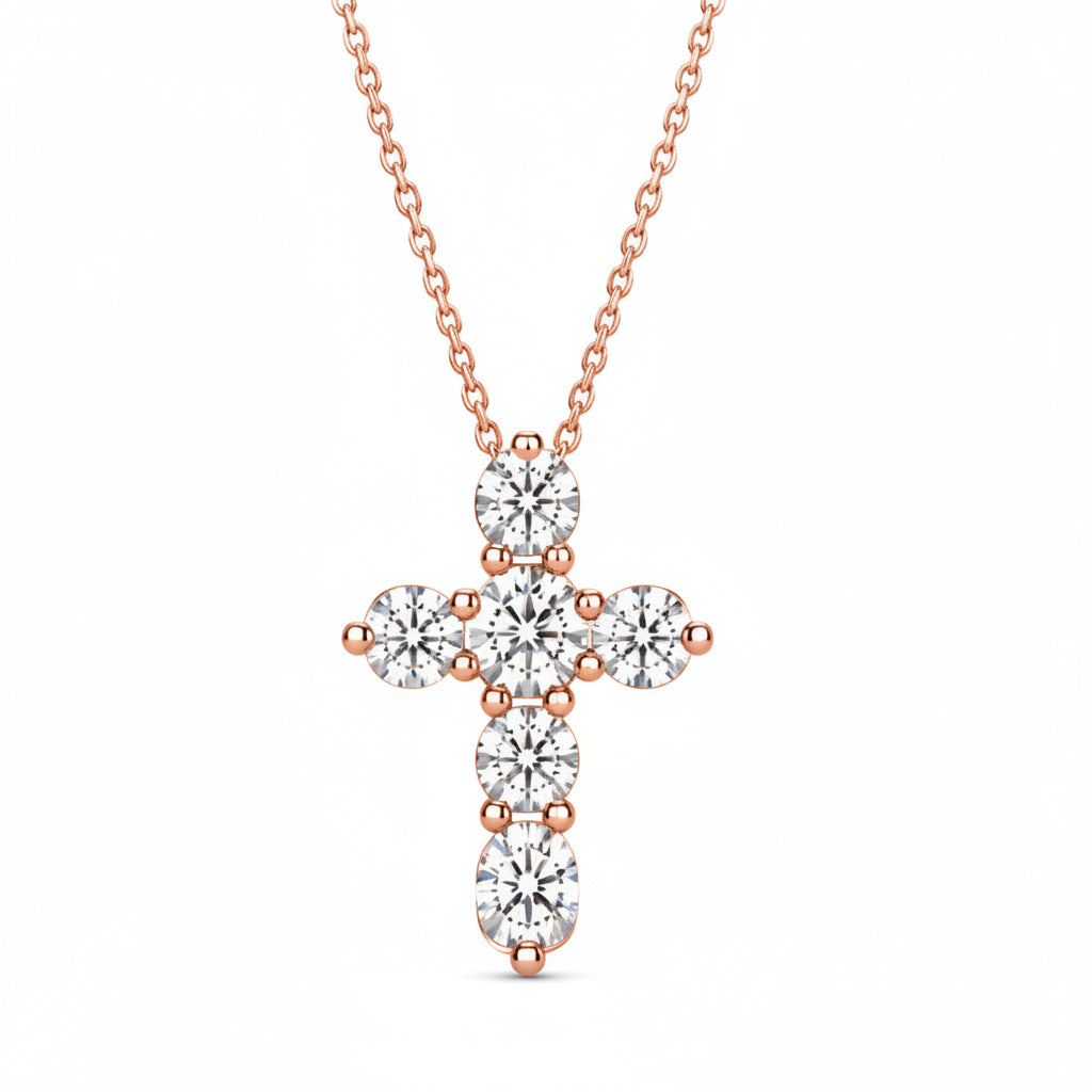 Diamond Cross Necklace