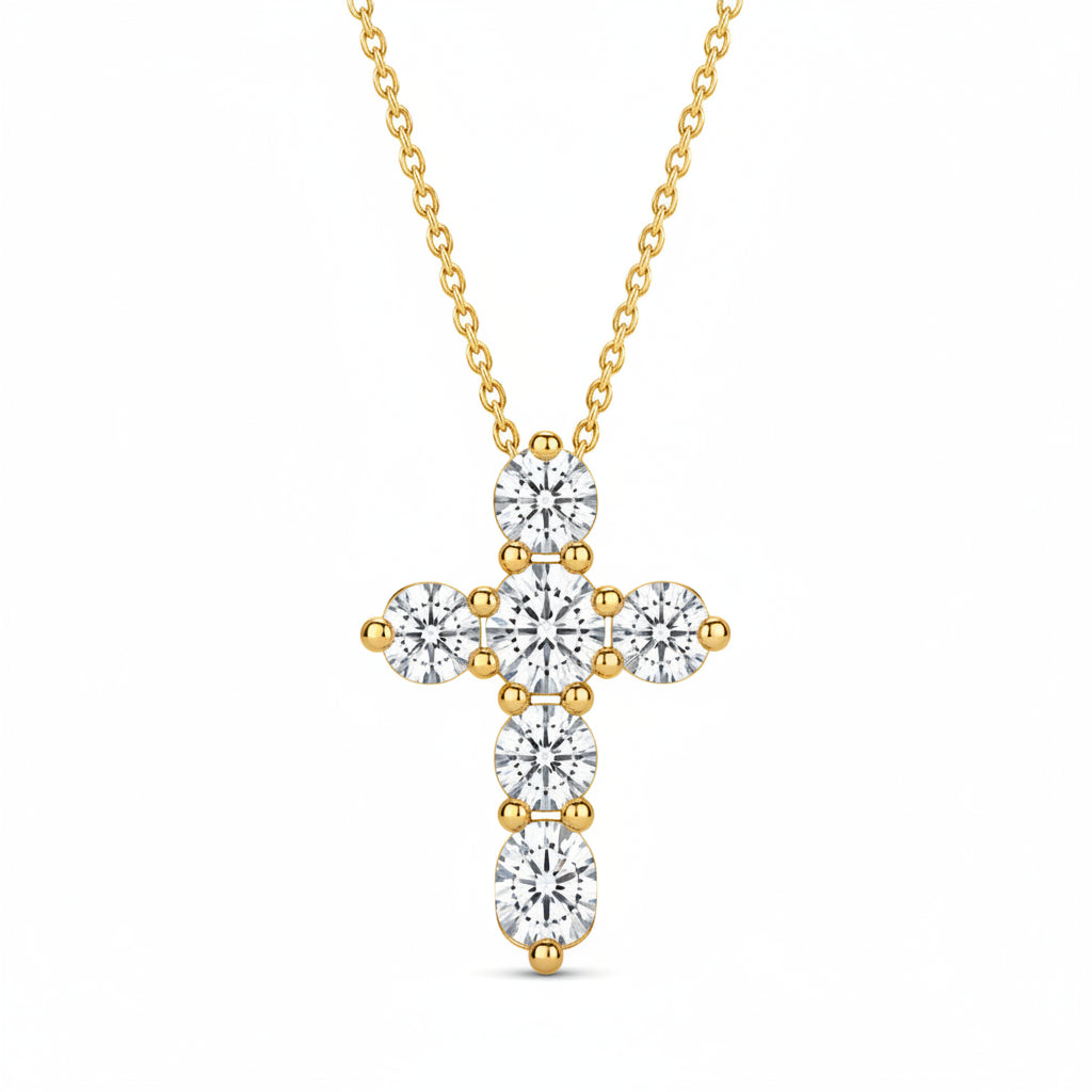 Diamond Cross Necklace