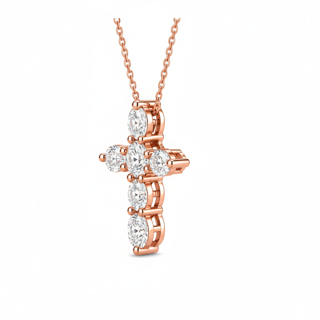 Diamond Cross Necklace