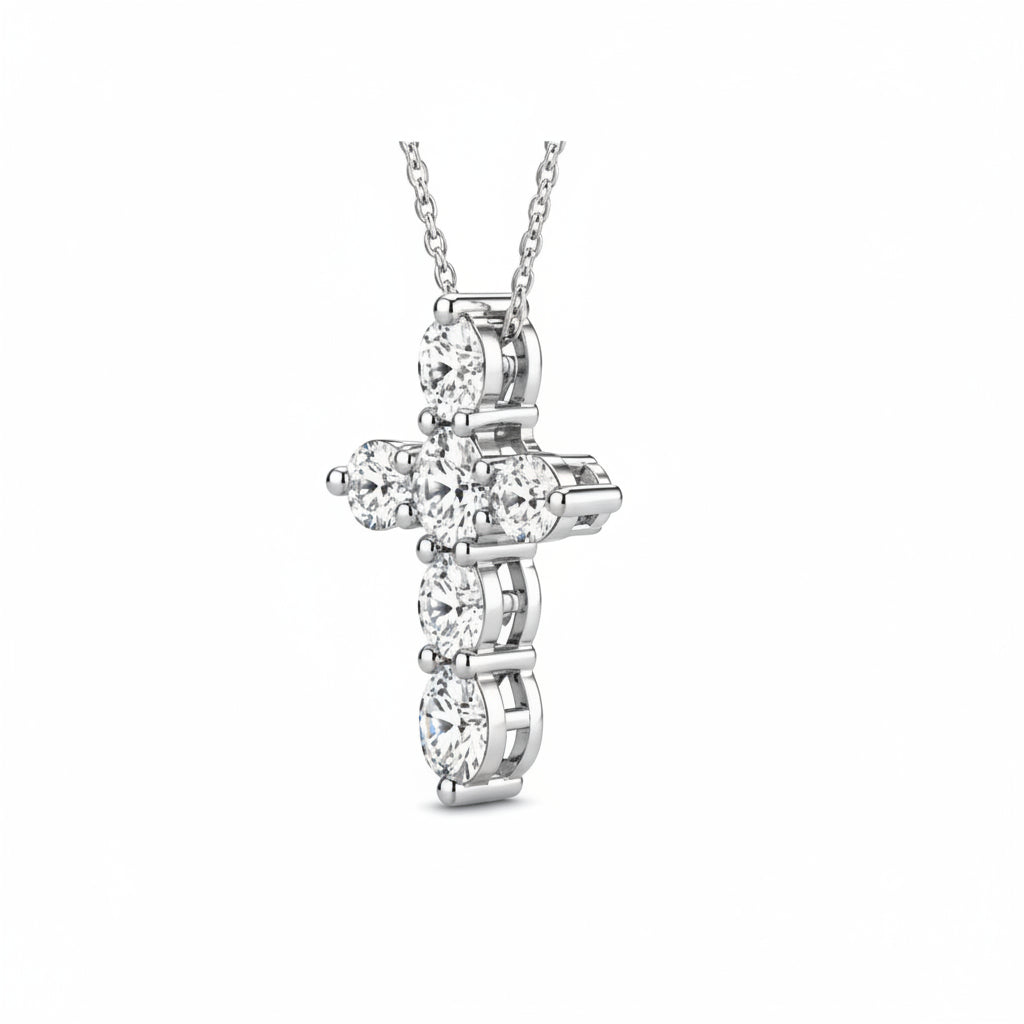 Diamond Cross Necklace