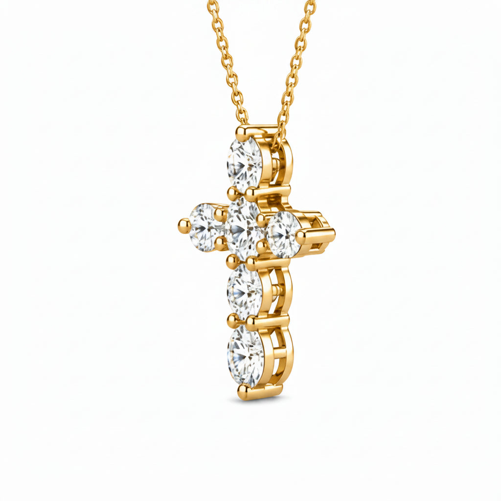 Diamond Cross Necklace