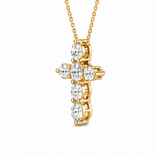 Diamond Cross Necklace