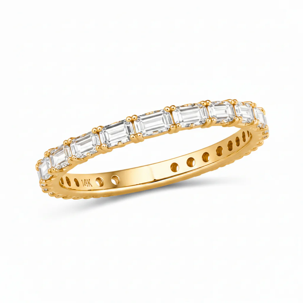 Emerald Eternity Ring