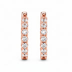 Eternity Hoop Earrings