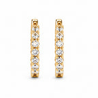 Eternity Hoop Earrings